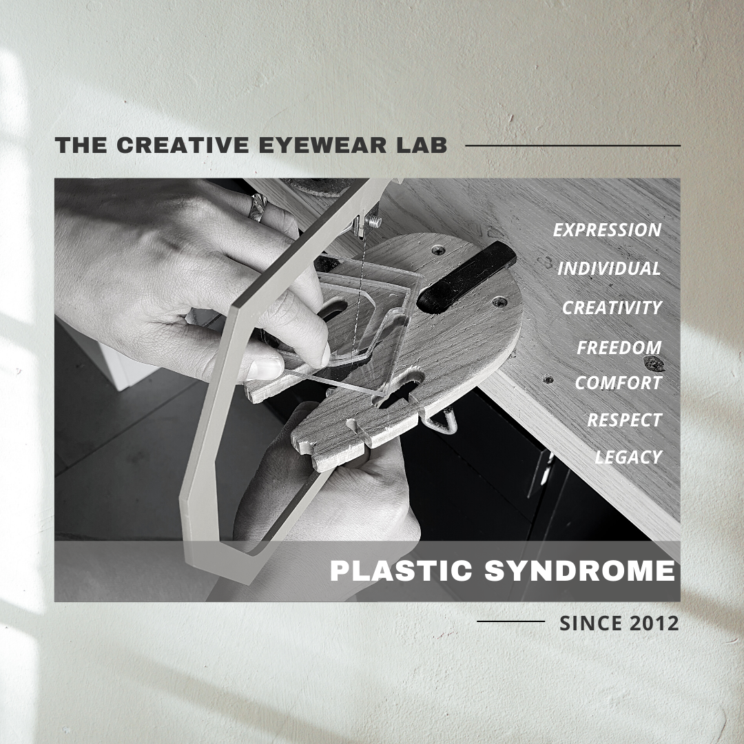 ASIAN FIT HAND MADE EYEWEAR PLASTIC SYNDROME
